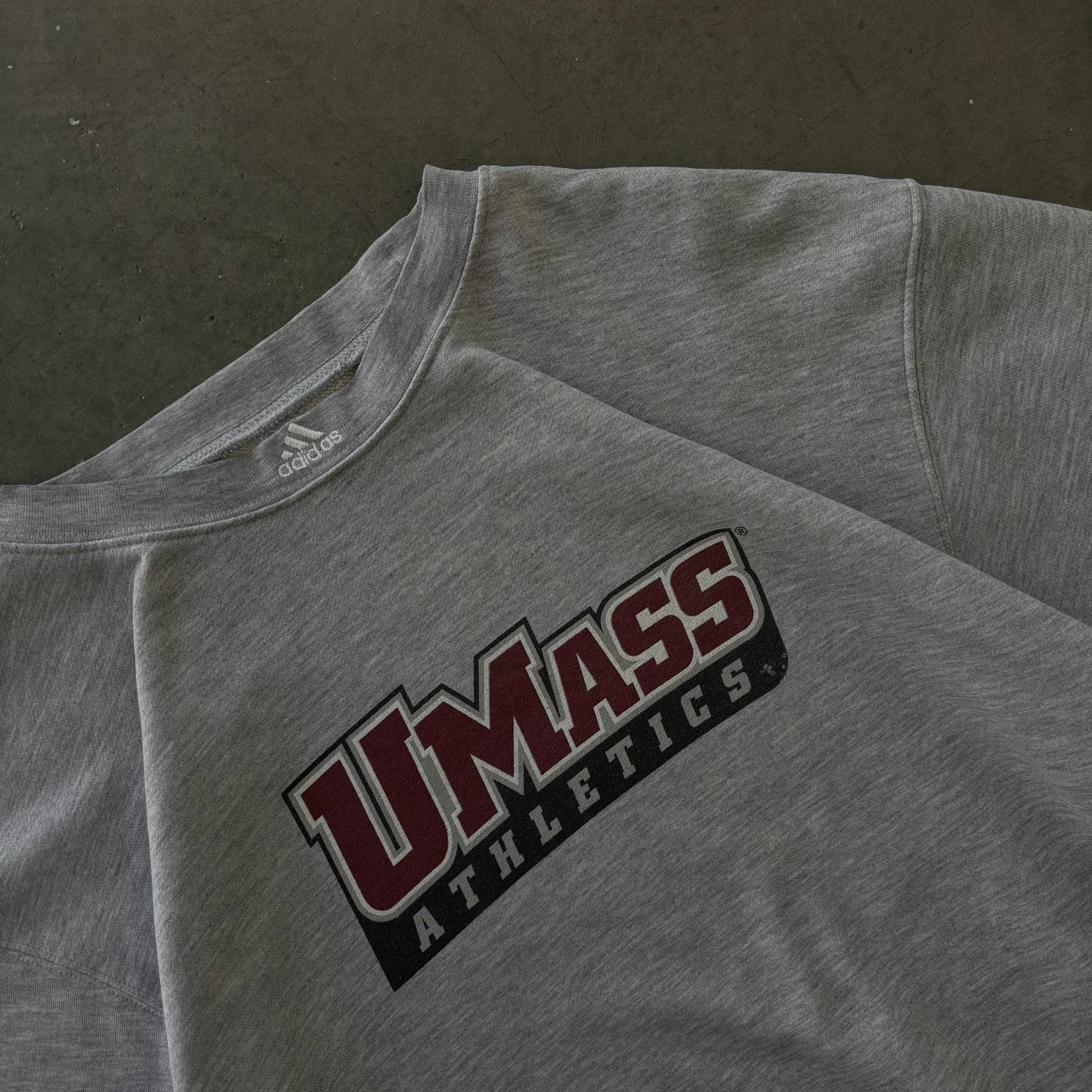 ADIDAS UMASS CREWNECK
