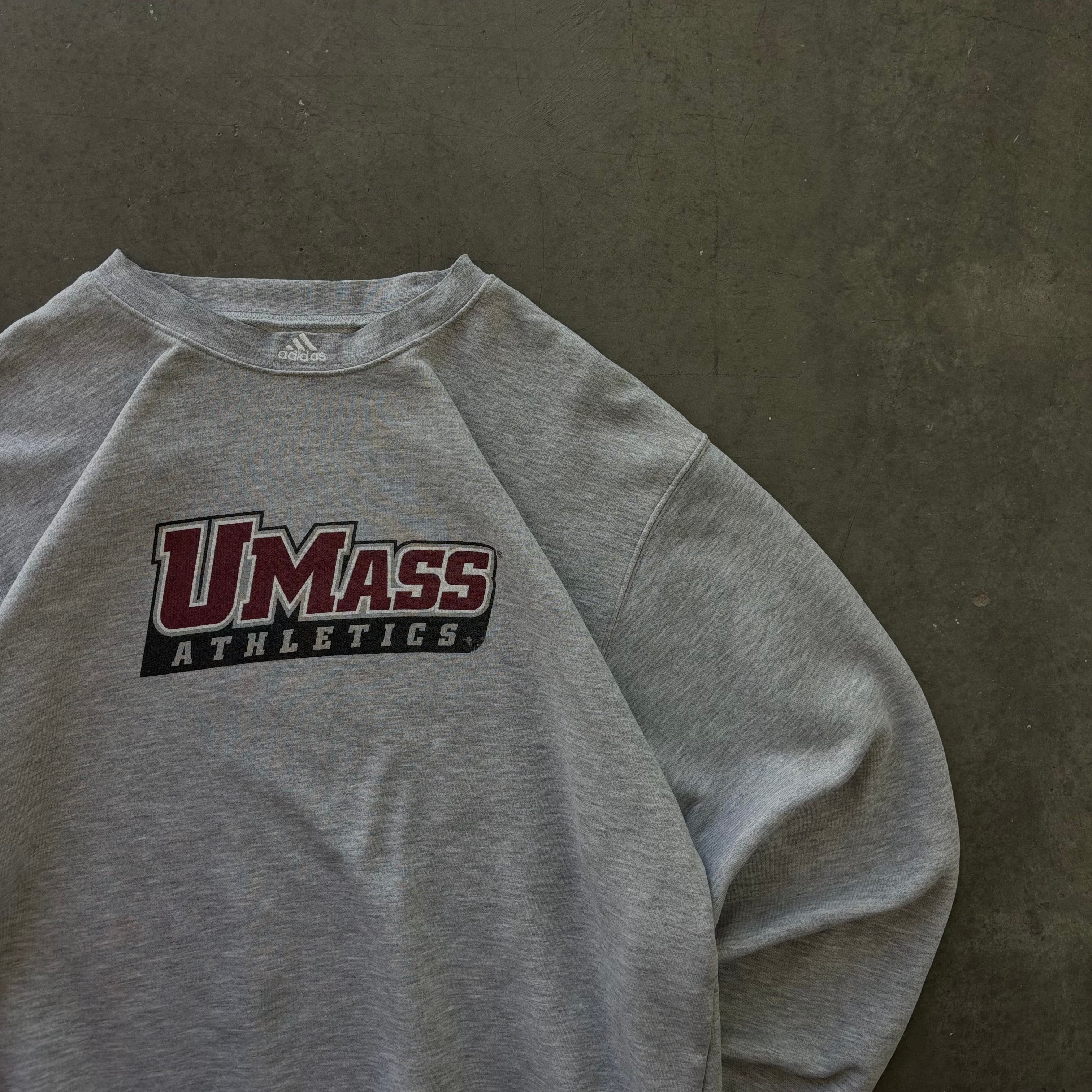 ADIDAS UMASS CREWNECK